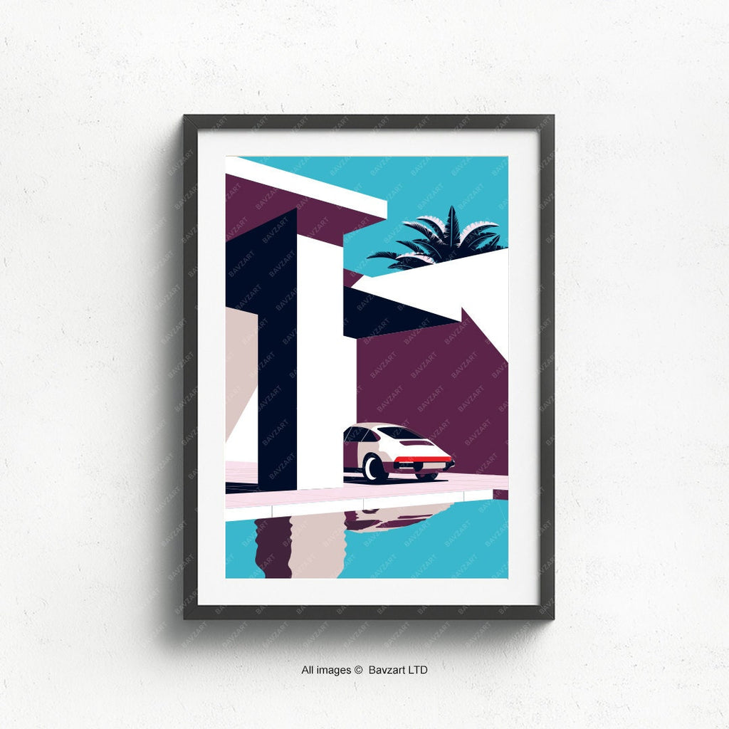 Hiding from Porsche classic 911