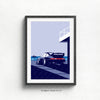 Porsche 911 turbo wall art