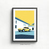 BMW 507 Roadster wall art