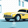 BMW 507 Roadster wall art