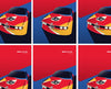 BMW art car CSL e9 wall art