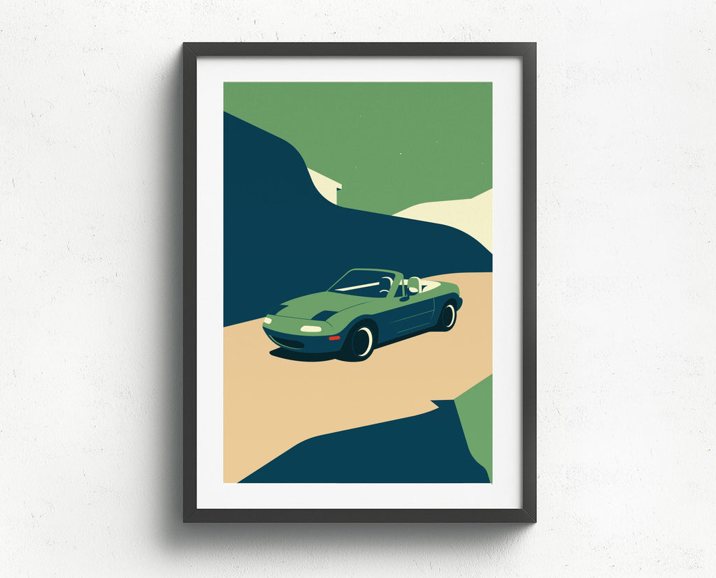 Mazda MX5 wall art