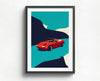 Mazda MX5 wall art