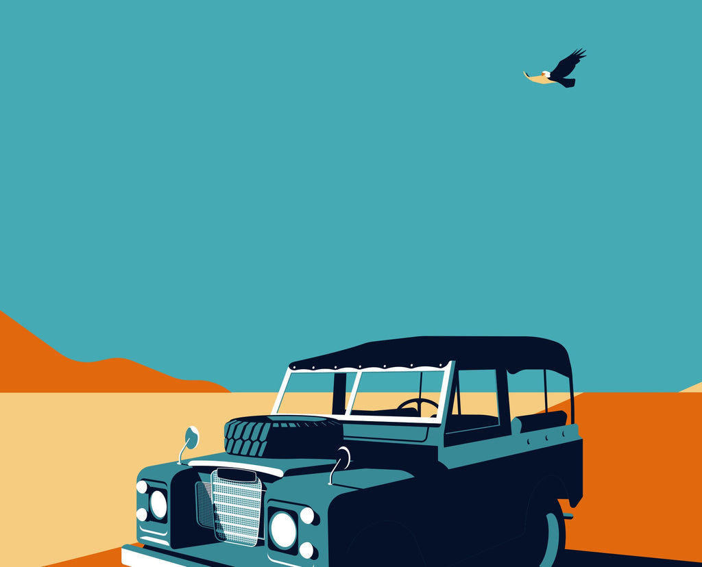 landrover series 3 art