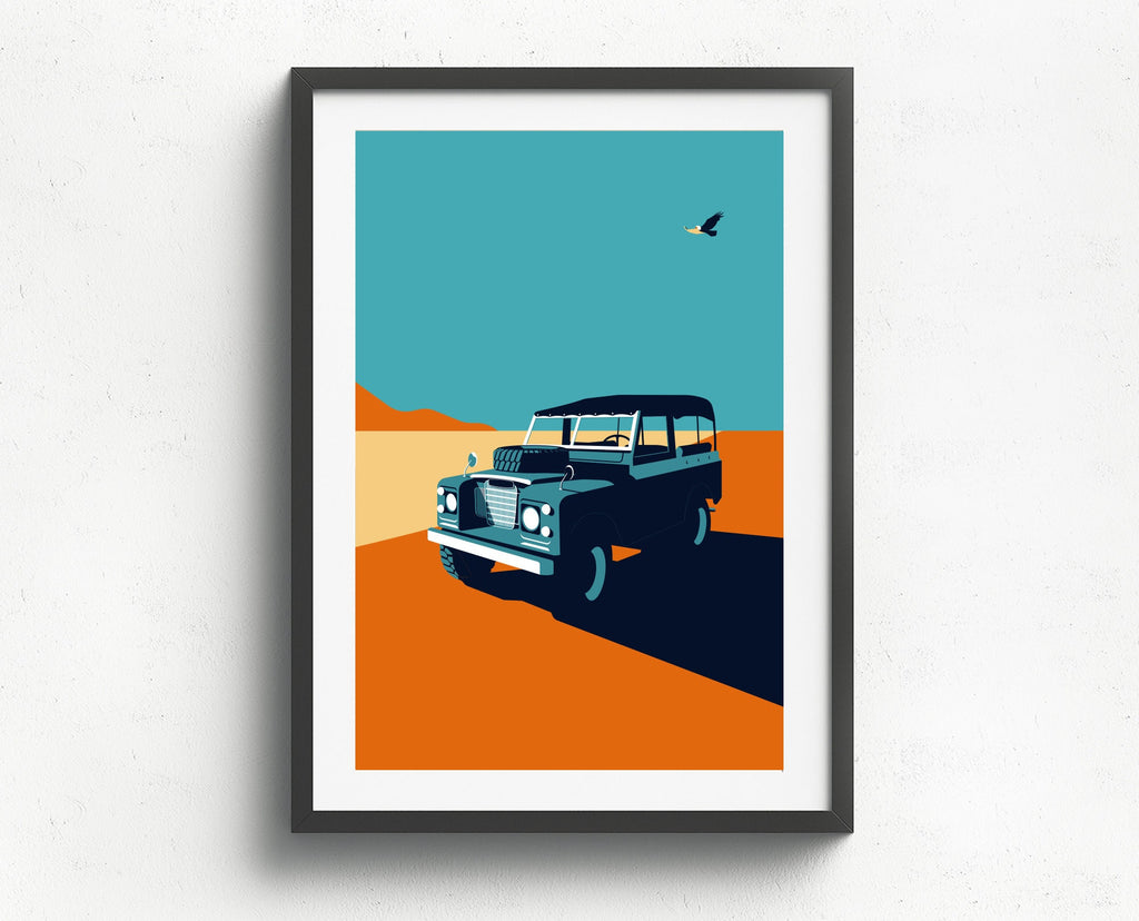 landrover series 3 wall art