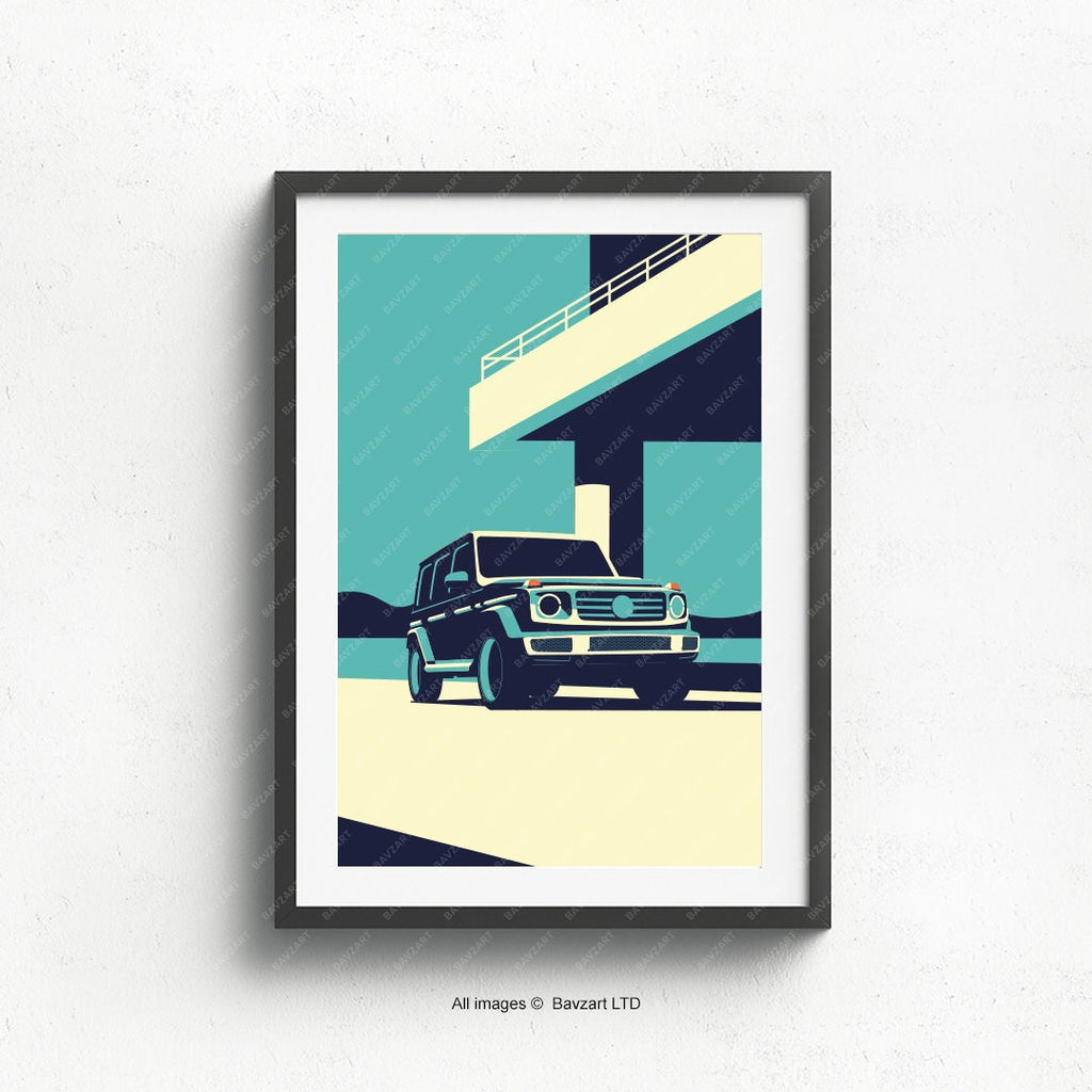 Mercedes Benz G wall art