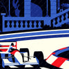 F1 Monte Carlo classic print wall art