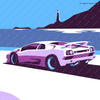 Lamborghini Diablo wall art