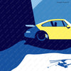 Porsche jumper 911 wall art