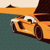 Lamborghini Aventador wall art