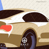 Coast to Coast with BMW Z4 - wall art