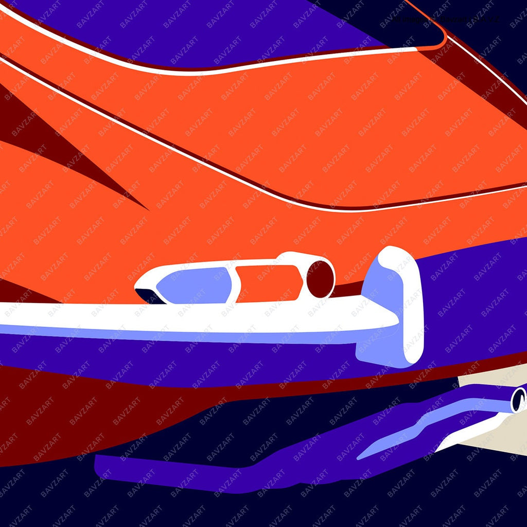 Jaguar E-type art