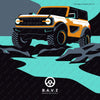 Ford Bronco Rocky Roads - wall art