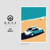 classic Porsche wall art 
