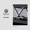 Mighty V8 Bentley GT grey wall art